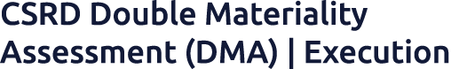CSRD Double Materiality Assessment (DMA) | Execution