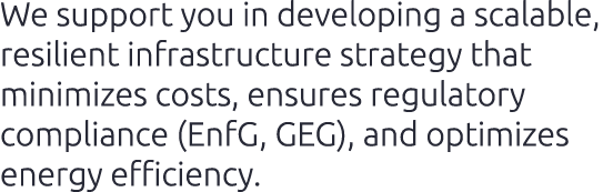 We support you in developing a scalable, resilient infrastructure strategy that minimizes costs, ensures regulatory c...