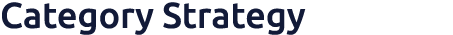 Category Strategy 