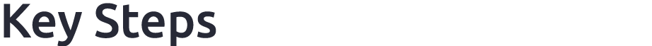 Key Steps