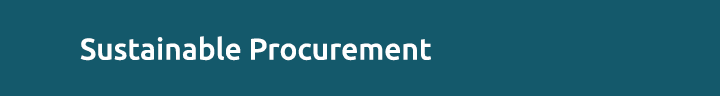 Sustainable Procurement