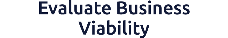 Evaluate Business Viability