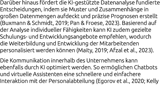 Dar ber hinaus f rdert die KI gest tzte Datenanalyse fundierte Entscheidungen, indem sie Muster und Zusammenh nge in ...