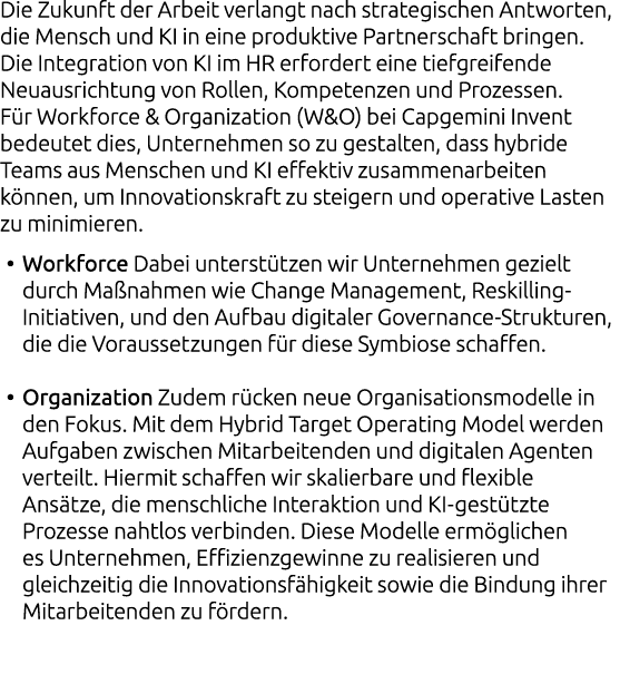Die Zukunft der Arbeit verlangt nach strategischen Antworten, die Mensch und KI in eine produktive Partnerschaft brin...