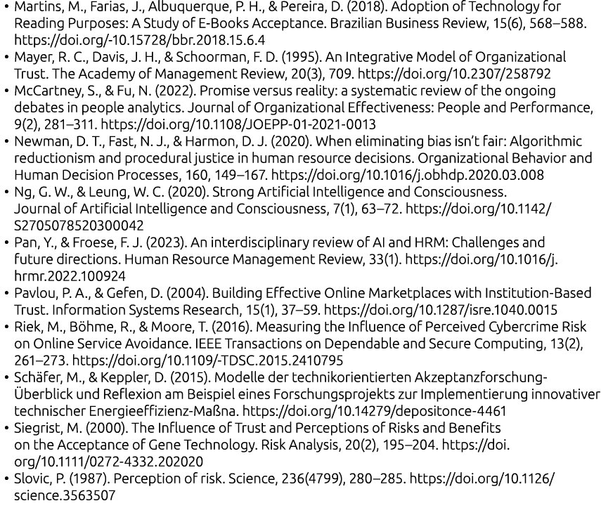 • Martins, M., Farias, J., Albuquerque, P. H., & Pereira, D. (2018). Adoption of Technology for Reading Purposes: A S...