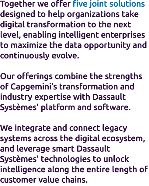 Together we offer five joint solutions designed to help organizations take digital transformation to the next level, ...