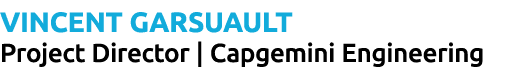 Vincent GARSUAULT Project Director | Capgemini Engineering