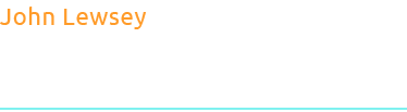 John Lewsey Principal Solution Architect, Insights and Data, Capgemini