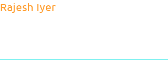 Rajesh Iyer Vice President, Global Head of ML and Generative AI, Insights and Data, Financial Services, Capgemini
