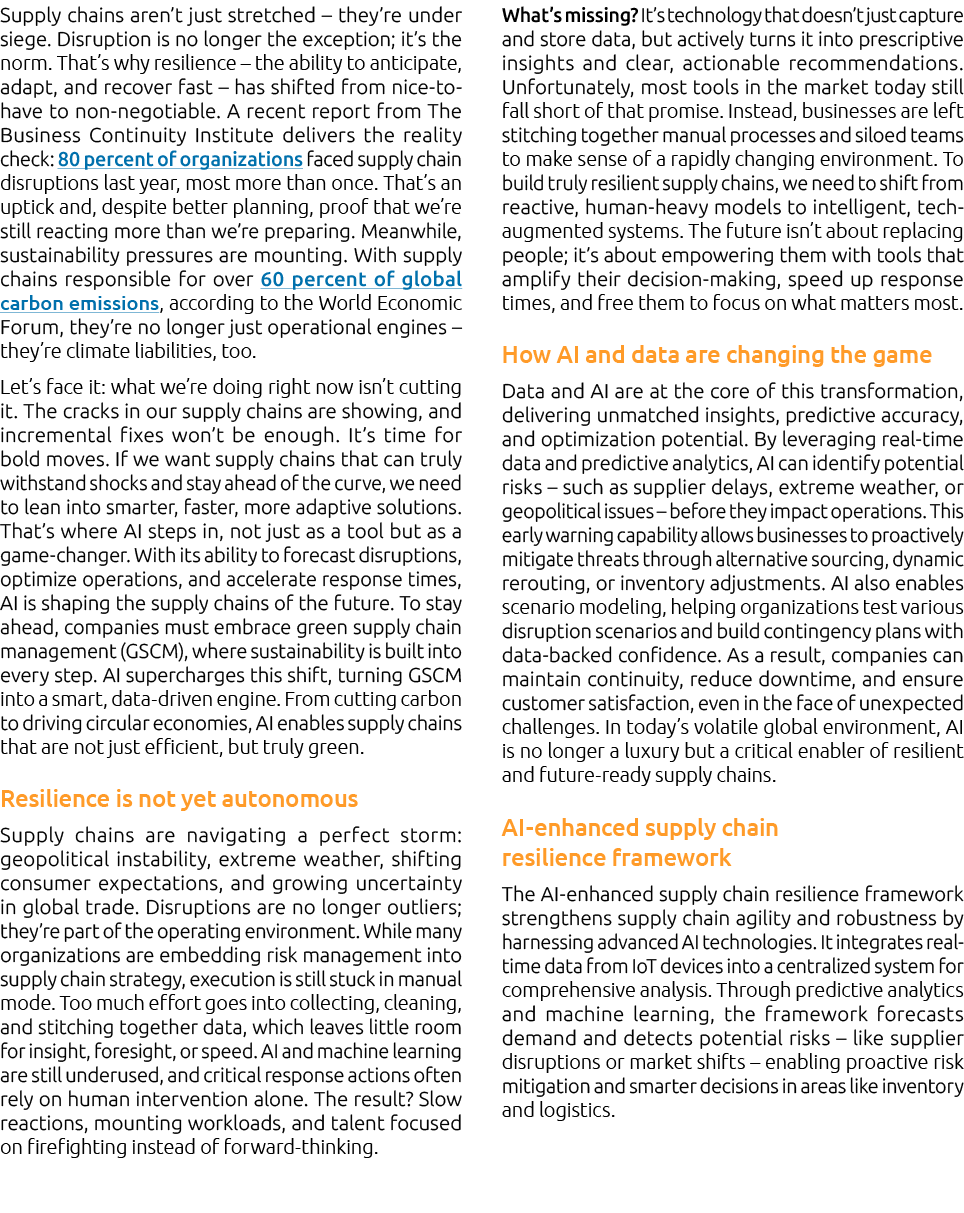Supply chains aren’t just stretched – they’re under siege. Disruption is no longer the exception; it’s the norm. That...