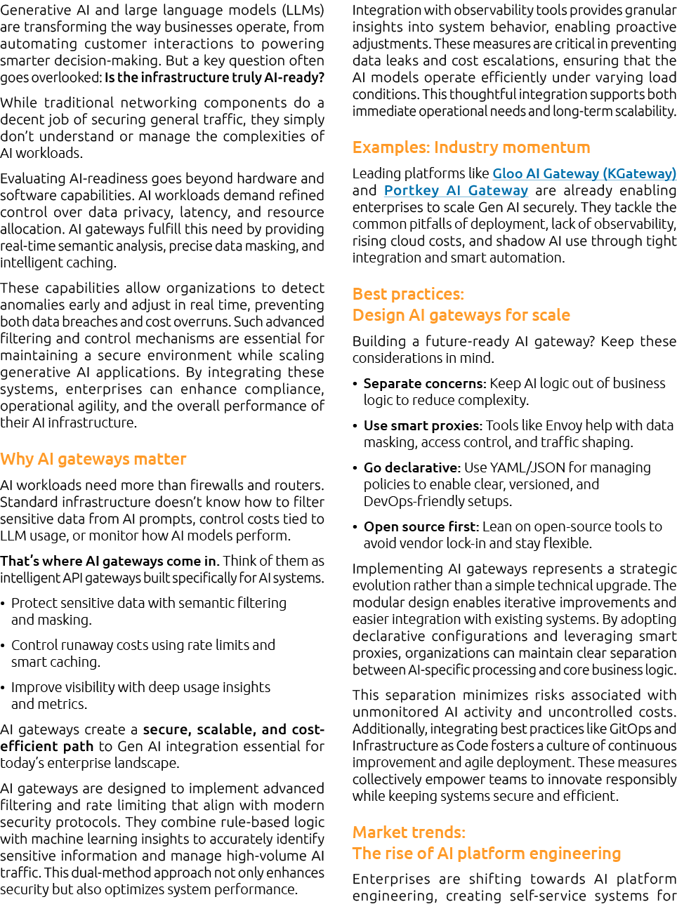 Generative AI and large language models (LLMs) are transforming the way businesses operate, from automating customer ...