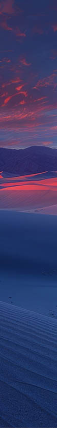 The vast expanse of a desert landscape with towering sand dunes under a fiery sunset --chaos 30 --ar 3:2 --style raw --stylize 750 Job ID: 7acf931d-2842-40fd-be20-1aaa80c0de82
