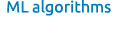 ML algorithms