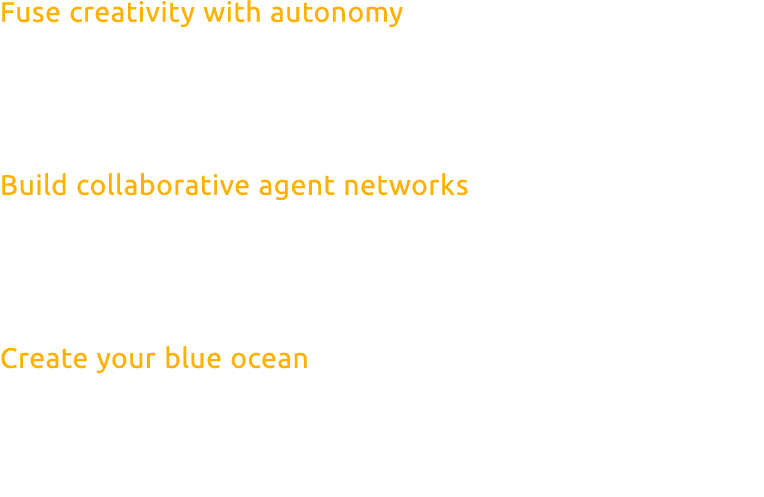 Fuse creativity with autonomy Combine generative AI’s ideation with agentic AI’s execution to deliver outcomes that a...