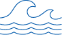 blue ocean icon