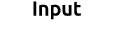Input