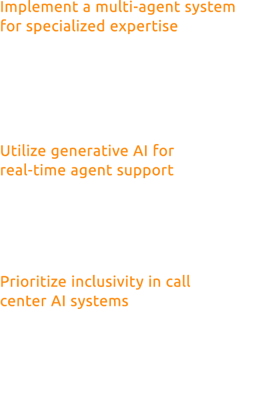 Implement a multi agent system for specialized expertise Deploy multiple intelligent agents that specialize in differ...