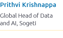 Prithvi Krishnappa Global Head of Data and AI, Sogeti