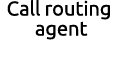 Call routing agent 