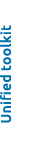 Unified toolkit