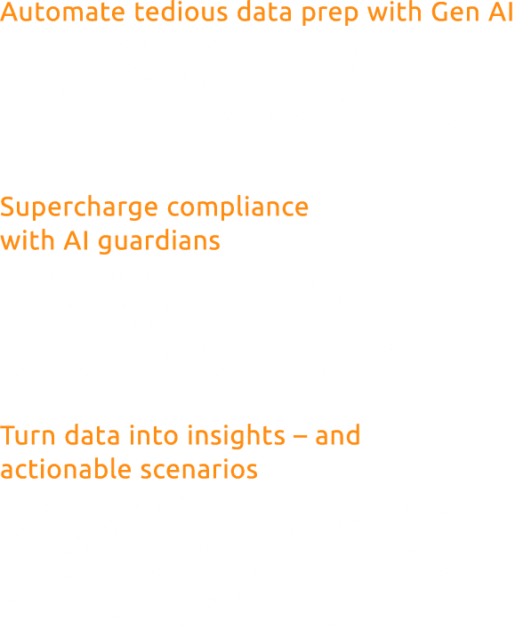 Automate tedious data prep with Gen AI Leverage Gen AI to automate data cleaning, transformation, and integration, st...