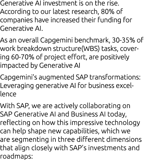 Generative AI investment is on the rise. According to our latest research, 80% of companies have increased their fund...