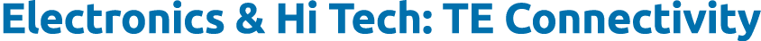 Electronics & Hi Tech: TE Connectivity