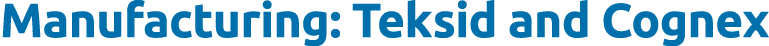 Manufacturing: Teksid and Cognex 