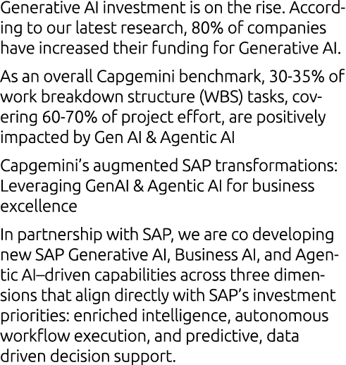 Generative AI investment is on the rise. According to our latest research, 80% of companies have increased their fund...