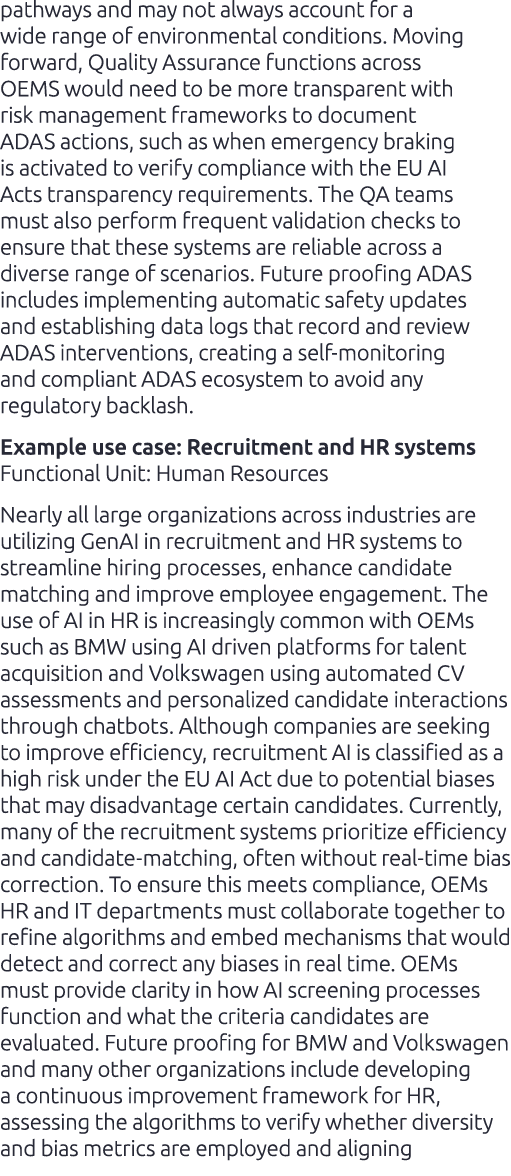 pathways and may not always account for a wide range of environmental conditions. Moving forward, Quality Assurance f...