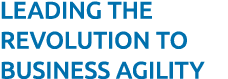 Leading the Revolution to Business Agility