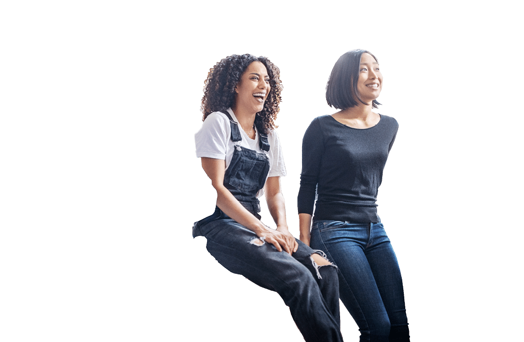 Cheerful multi-ethnic business colleagues in meeting  Male and female professionals laughing during a meeting 
