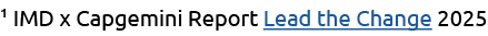 1 IMD x Capgemini Report Lead the Change 2025 