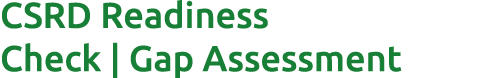 CSRD Readiness Check | Gap Assessment