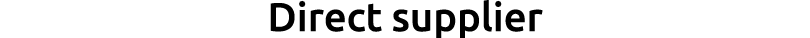Direct supplier
