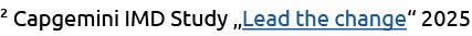 2 Capgemini IMD Study „Lead the change“ 2025 