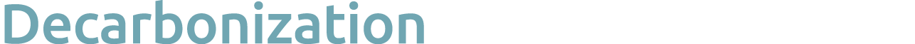 Decarbonization 