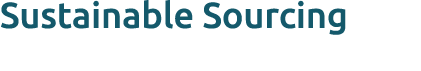 Sustainable Sourcing