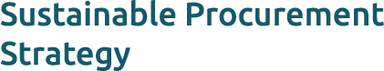 Sustainable Procurement Strategy