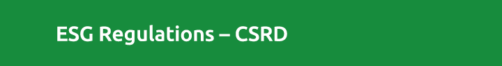 ESG Regulations – CSRD