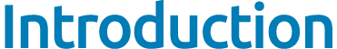 Introduction