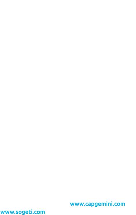 About Capgemini and Sogeti Capgemini is a global leader in partnering with companies to transform and manage their bu...